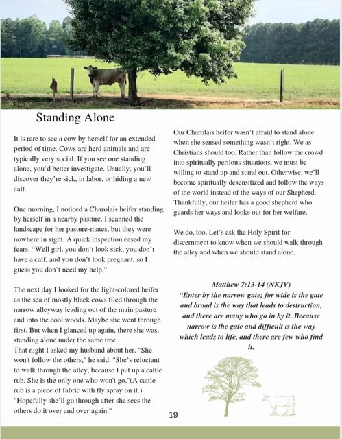 Pasture Parables- Learning to Listen When God Speaks (Book+ FREE digital e-book)